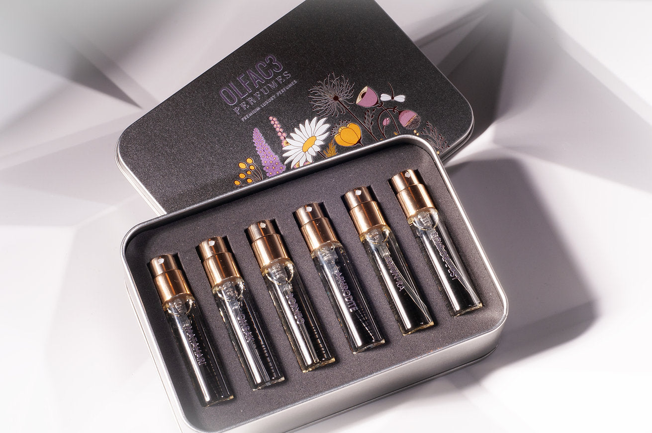 The OLFAC3 Wanderlust Travel Set