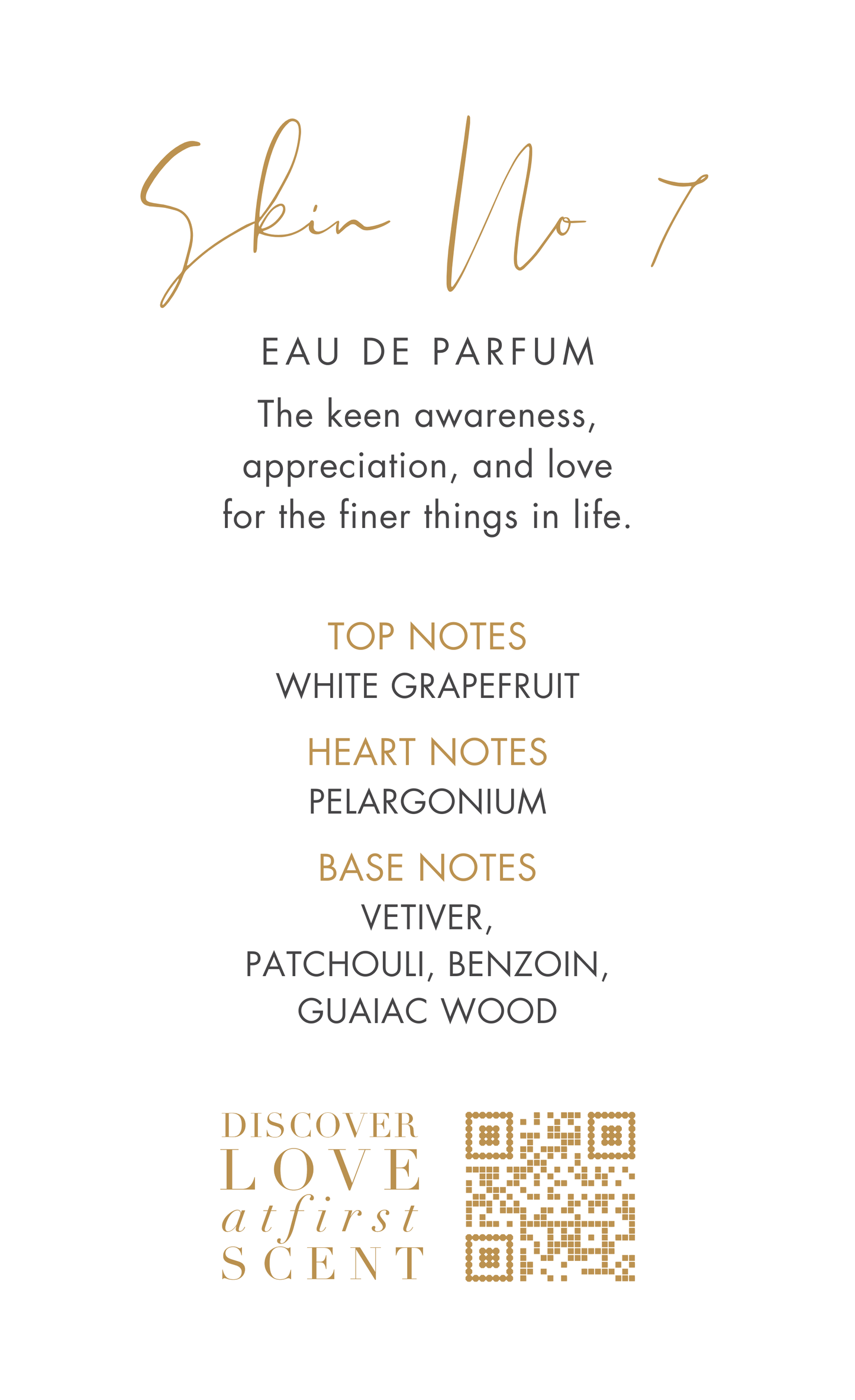 SKIN N°7 | Eau De Parfum