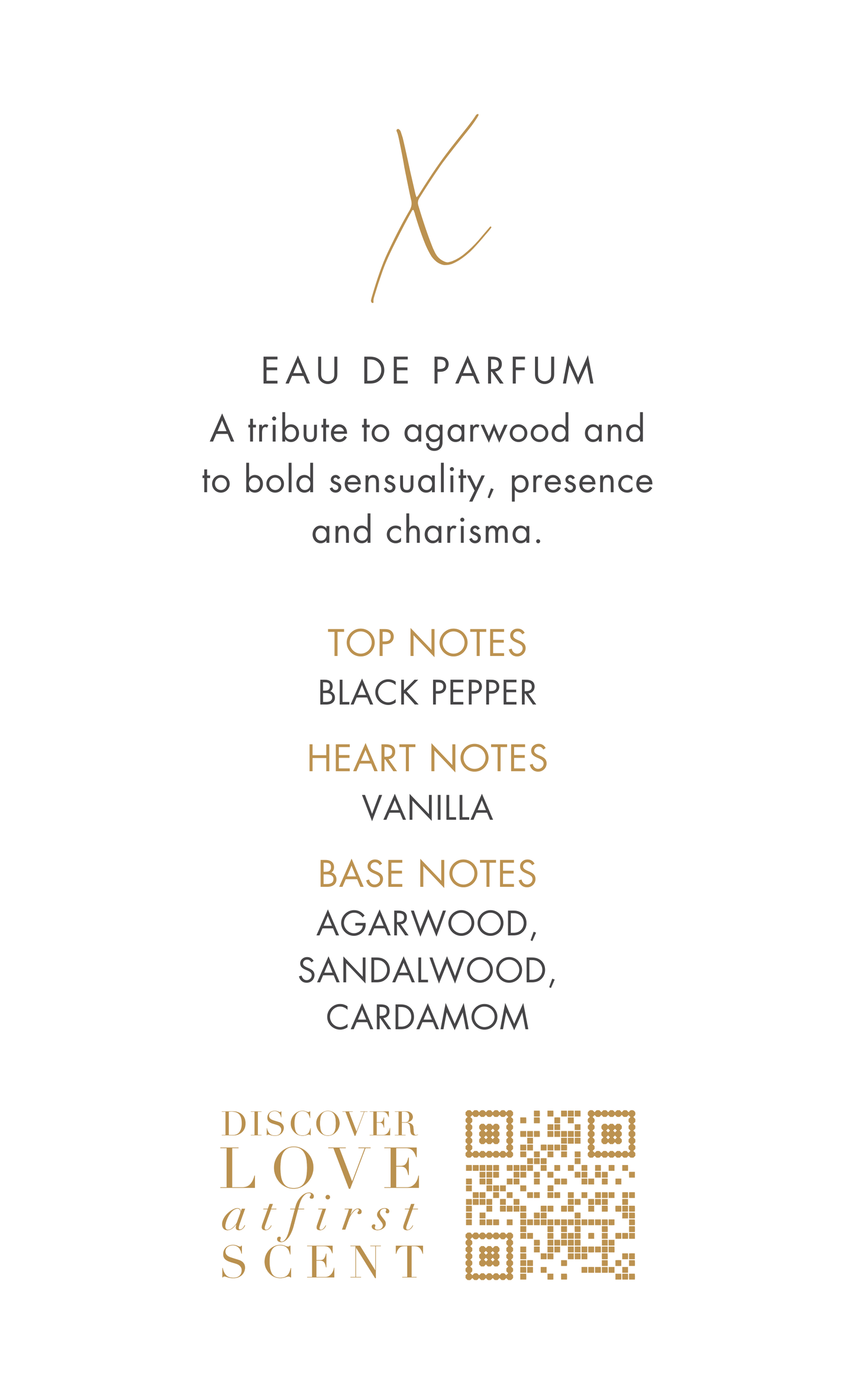 X | Eau De Parfum